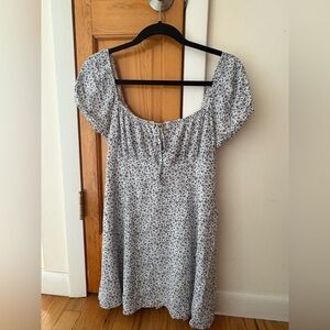 Beautiful womans floral sundress